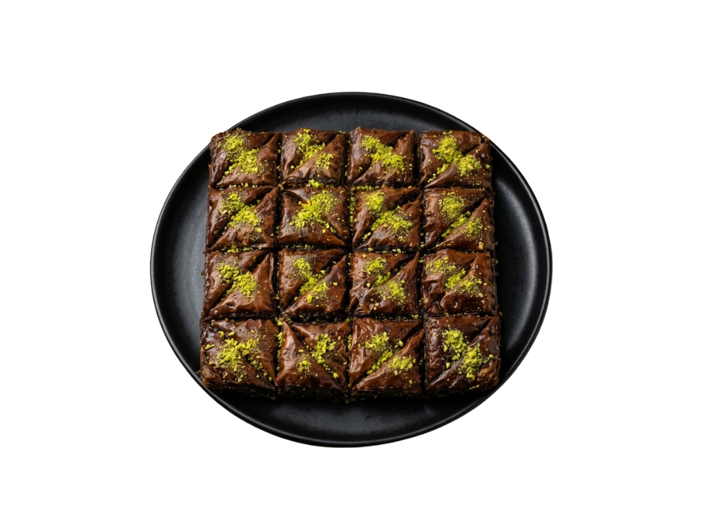 Chocolate Pistachio Baklava